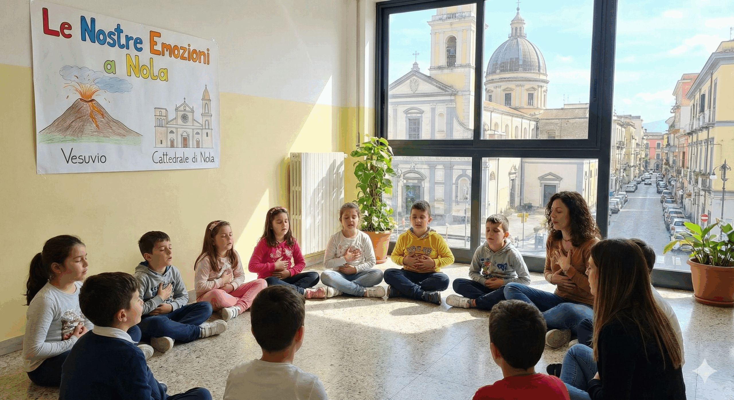 Attività di autoregolazione emotiva in una classe a Nola